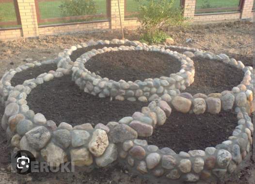 Камень полевой, для клумб, грядок, дорожек 3
