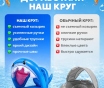 Круг надувной детский 1-5 лет с навесом от солнца