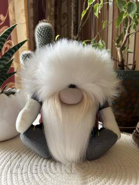 Интерьерная игрушка скандинавский гном. 4