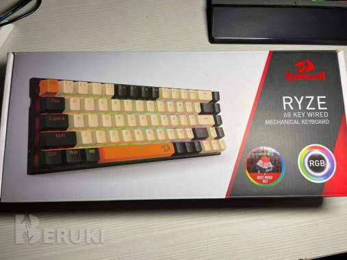 Игровая механическая клавиатура redragon ryze новая 7