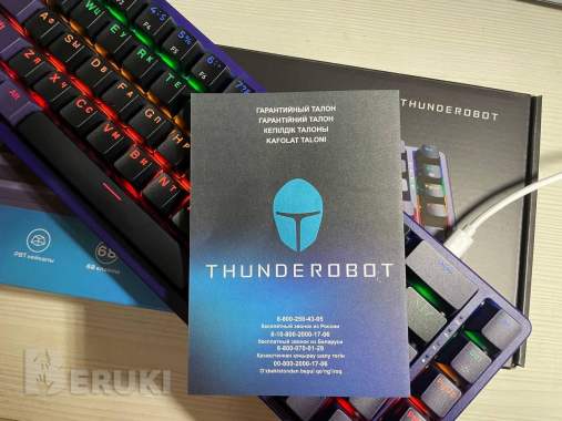 Механическая клавиатура thunderobot k68 stealth новая 6