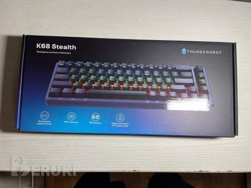 Механическая клавиатура thunderobot k68 stealth новая 8