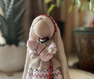 Кукла-оберег. Обережная кукла в народном стиле.