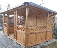 Деревянные беседки (собственное производство, монтаж, любые размеры)