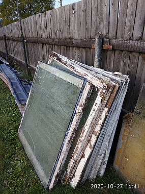 Вывоз и утилизация старых окон 0