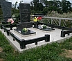 Благоустройство могил: плитка гресс-керамогранит-бессерный блок