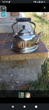 Чайник латунный СССР 0