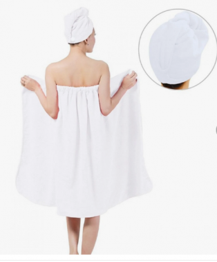 Женский комплект для бани и бассейна 1