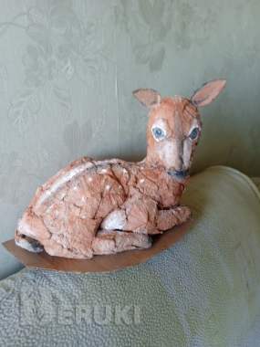 Скульптуры из пульперкартона для интерьера 1