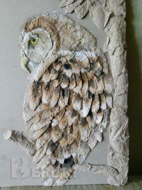 Скульптуры из пульперкартона для интерьера 9