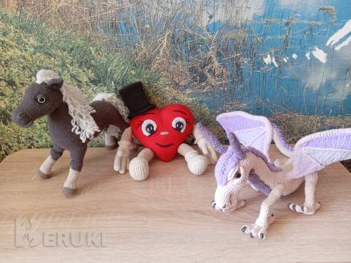 Игрушки связанные крючком. Ручная работа 0