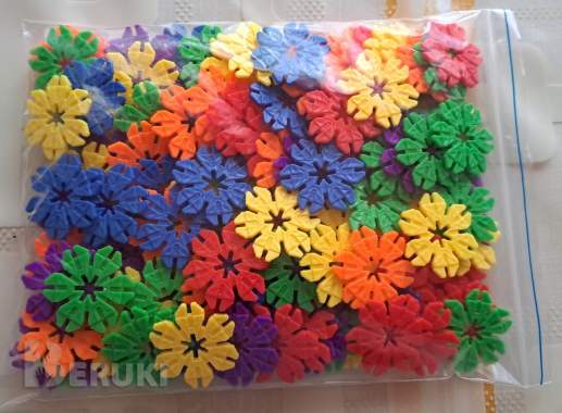 Конструктор на 138 деталей, как новый, пластик, разноцветный 0