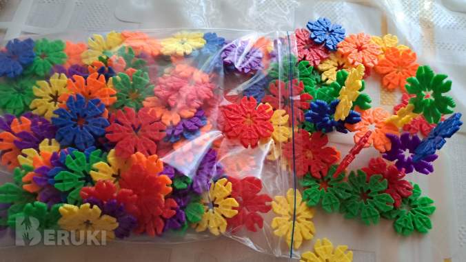 Конструктор на 138 деталей, как новый, пластик, разноцветный 1