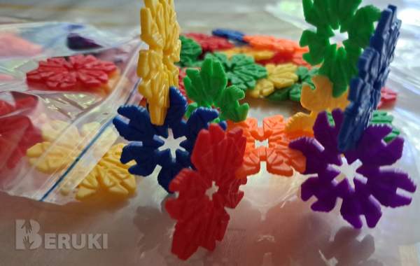 Конструктор на 138 деталей, как новый, пластик, разноцветный 2