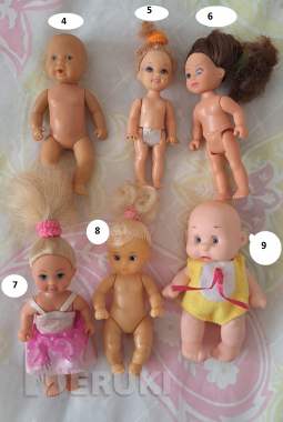 Куклы и пупсы разные, б. У в хорошем состоянии 1