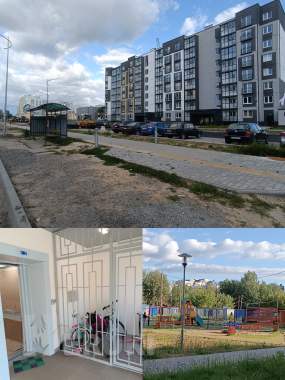 Продается трёхкомнатная квартира в новом доме. 0