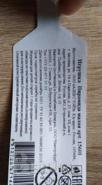 Пирамидка детская 1