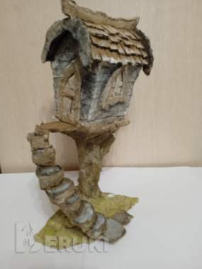 Скульптуры из пульперкартона для интерьера 12