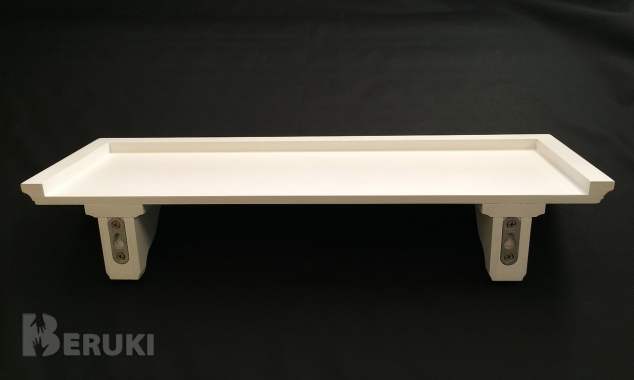 Полка настенная с консолями 4