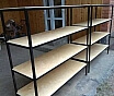 Стеллажи из металла, разборные и сварные