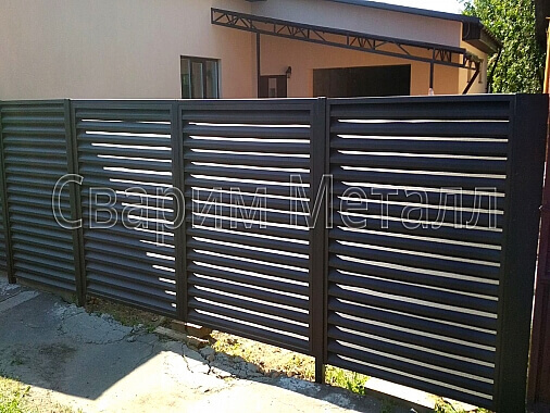 Ворота распашные 1