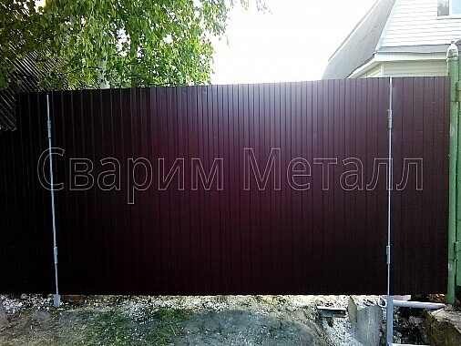 Ворота распашные 2