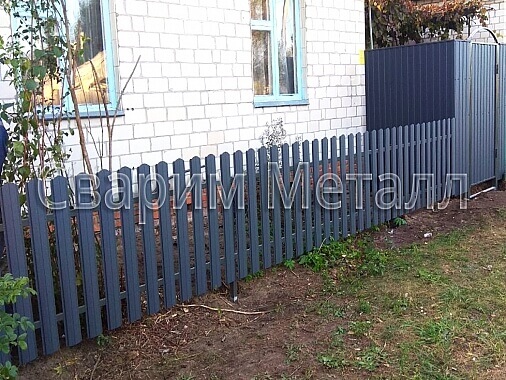 Заборы из металла всех видов 0