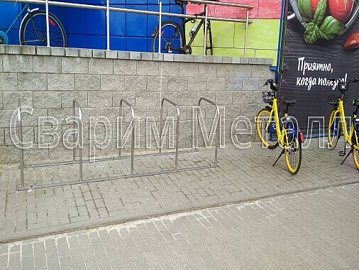 Велопарковки из металла и нерж стали 3