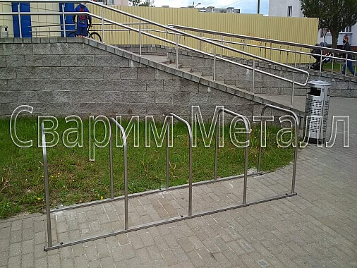 Велопарковки из металла и нерж стали 4