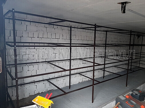 Стеллажи из металла, разборные и сварные 2