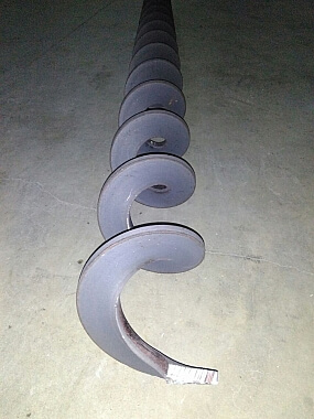 Изготовление и ремонт шнеков, шнековых транспортеров. Изготовление Витков шнека 1