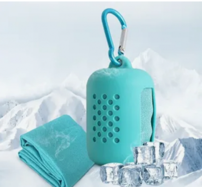 Спортивное полотенце с охлаждающим эффектом 1