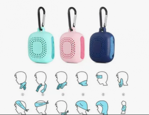 Спортивное полотенце с охлаждающим эффектом 5