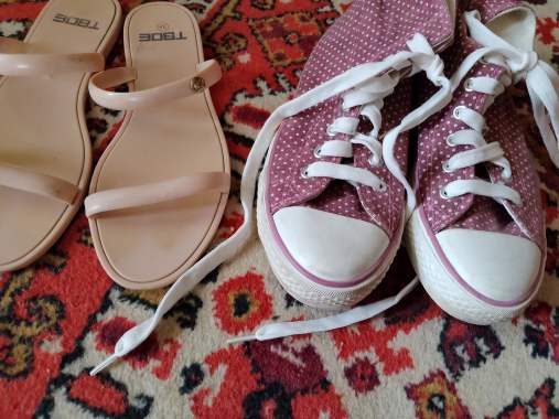 Кеды в горошек + подарок 0