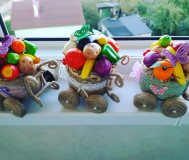 Тележка овощная ручной работы
