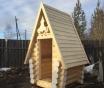 Сруб дома, бани, беседки из оцилиндрованного бревна