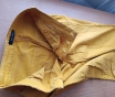 Брюки желтый размер 42