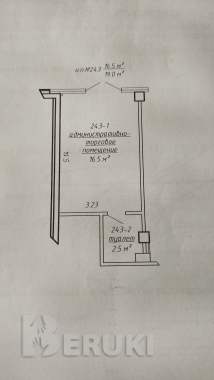 Саётся в аренду с 01. 10. 2025 торгово-офисное помещение 19 м. Кв. В бизнес-центре 0