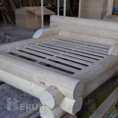 Сруб дома, бани, беседки из оцилиндрованного бревна 4