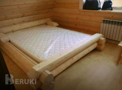 Сруб дома, бани, беседки из оцилиндрованного бревна 5