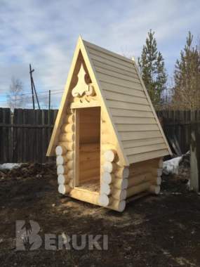 Сруб дома, бани, беседки из оцилиндрованного бревна 6