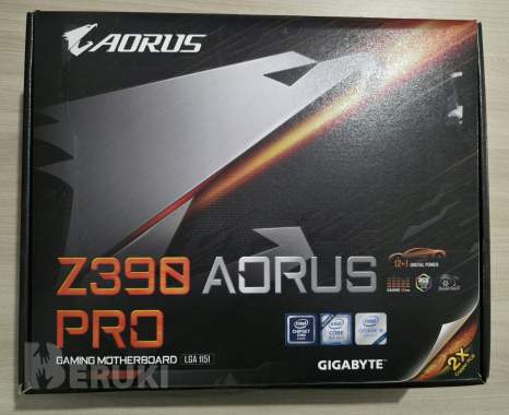 Материнская плата: gigabyte z390 aorus pro (rev. 1. 0) 0