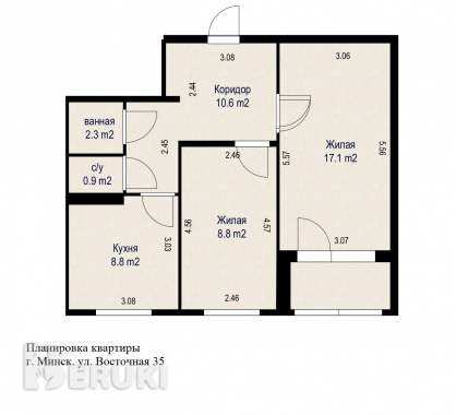 Продам 2-комнатную квартиру Восточная, 35 17