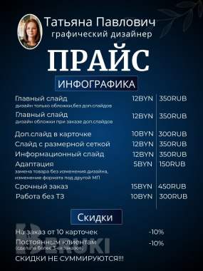 Дизайнер инфографики для маркетплейсов 1