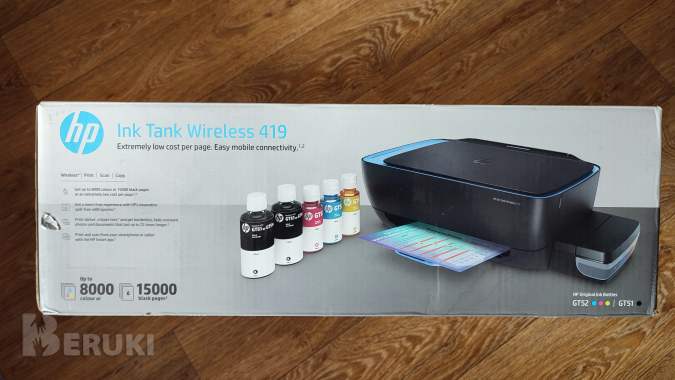 Принтер hp ink tank wireless 419