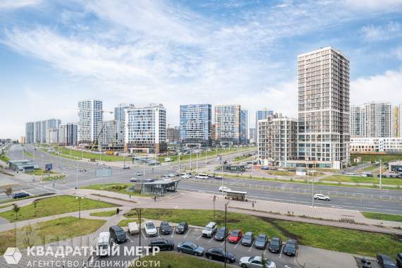 Двухкомнатная квартира, пр-т мира 1, дом волна, минск мир, метро аэродромная. 7
