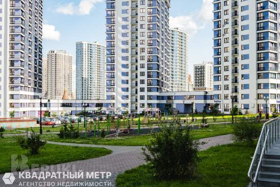 Двухкомнатная квартира, пр-т мира 1, дом волна, минск мир, метро аэродромная. 20