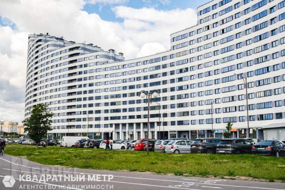 Двухкомнатная квартира, пр-т мира 1, дом волна, минск мир, метро аэродромная. 21