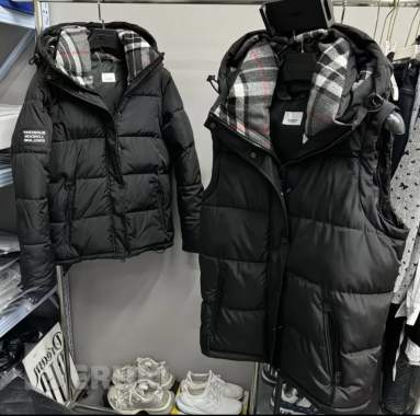 пуховик - жилетка burberry london england 2 в 1 0