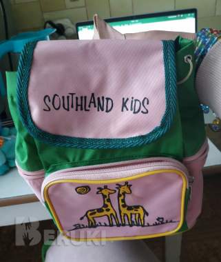 Рюкзачок детский с двумя жирафами и солнышком 4